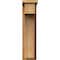Ekena Millwork Huntington Rough Sawn Corbel w/Backplate, Western Red Cedar, 6"W x 12"D x 24"H COR06X12X24HUN01RWR - alternate 2